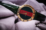 3300M green red dial GUCCI  (中古單品,7天保養,不包防水及精準)